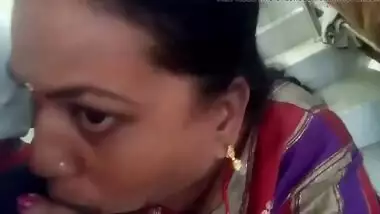 Cheater bhabhi blowjob to devar