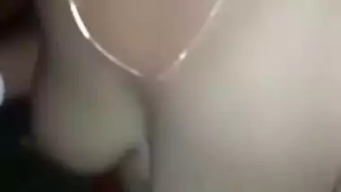 Desi Indian aunty giving blowjob