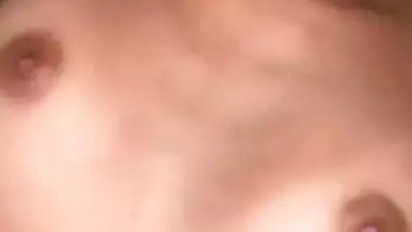 Pointed tits girlfriend Hindi xxx blowjob viral sex