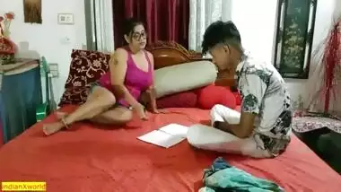 Indian Hot Madam Amazing XXX hard sex with Teen Student! Hot XXX