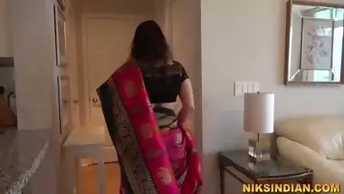 Indian Milf Hot Sex With Stepson Ends With Huge Facial Cum Shot - Niks Indian