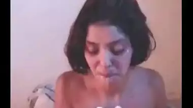 Older Bhabhi flawless irrumation and facial cum compilation