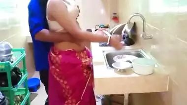 Desi Couple Real Fucking In Kitchen Room With Loud Moaning