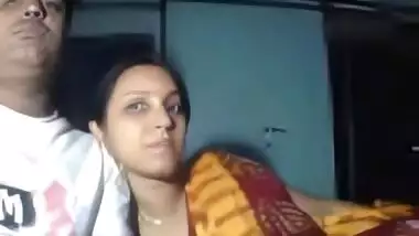 Telugu sex webcam video of a young desi couple