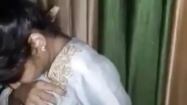 Desi Couple Romance And Boob Sucking