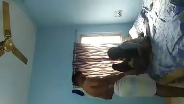 Indian College lovers sex video captured at home