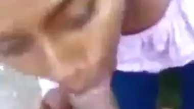 Open blowjob sex movie of a Desi gal from Telugu Nadu