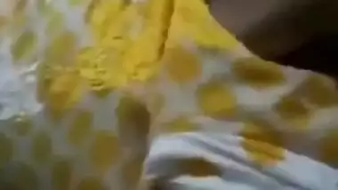 Desi Husband Playing With Wife Boobs