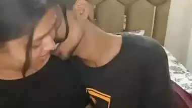 Newly married chubby wife naked cam sex with husband