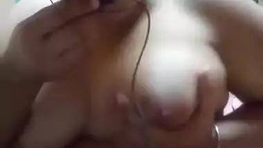 Unsatisfied Desi XXX whore have a video call sex with ex-lover