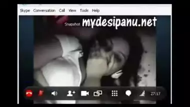 Desi hot bhabi first time on skype