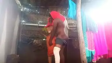 Indian real couple having sex at village home