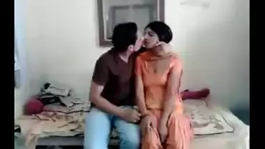 Punjabi couple record mms during foreplay