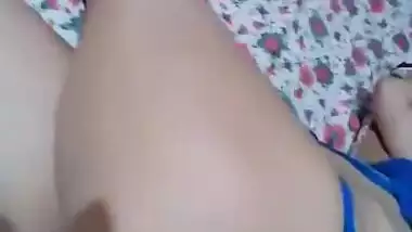 Desi newly married bhabhi showing her boobs, pussy and hot ass part 2