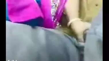 Handjob During Picnic