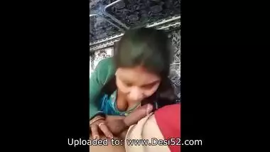 Desi wife sucking cousin cock