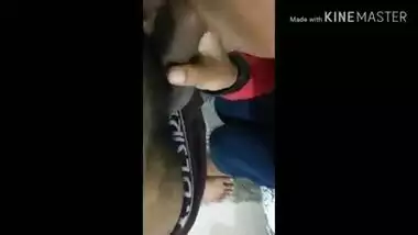 Desi bitch sucking dick of owner Desi MMS video scandal