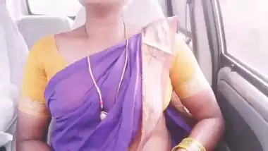 Indian maid car sex Telugu dirty talks.