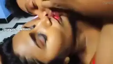 Girl kissing