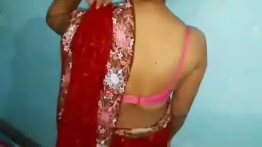 newly married indian wife in sari sex