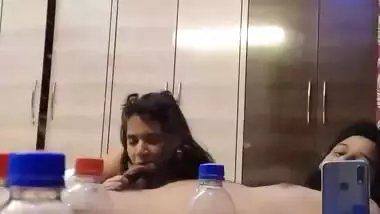 Super Hot Indian Girl Blowjob and Ridding Lover Dick