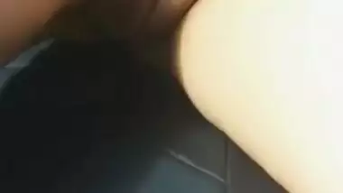Wife fucks with a friend in the car with her husband (part1)