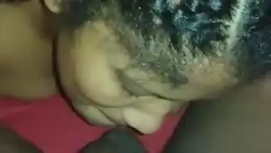 A Libyan girl sucking the penis ball