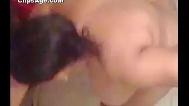 Indian aunt taking bath captured through vent hole