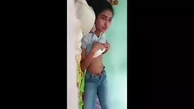 Cute Desi Girl Blowjob and Fingering By Lover