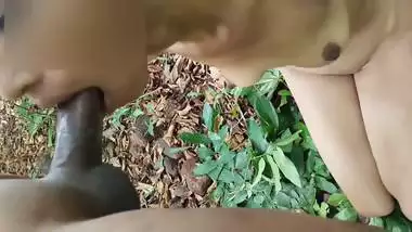 Indian outdoor porn girl fucking in jungle