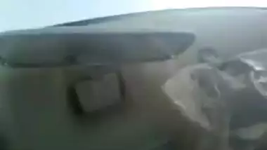 kashmiri gf giving a blowjob and getting fingered in car