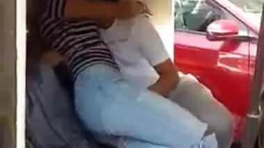 Indian Teen Girl getting fingered in public