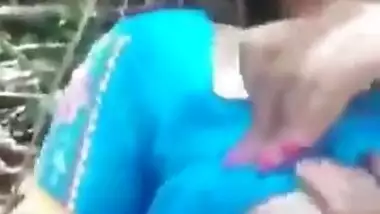 Desi crying sex in forest