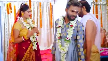 Desi busty new bride fucked by her ex-boyfriend in front of her husband( HIndi Audio )