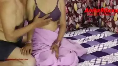 Indian Anita bhabi Anal video in saree part-5 with Hindi audio ke sath