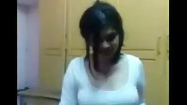 Desimms of an non-professional beauty seducing her lover with naughty movie scene