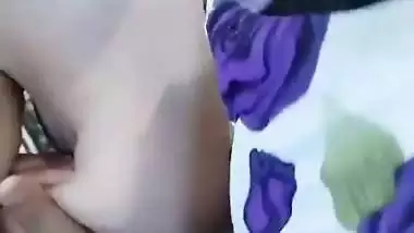 Young boy shoots blowjob MMS with a sexy shemale
