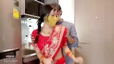 BiG Ass Indian Step-daughter seduce her Step father's Large Dick! ( Hindi Voice )