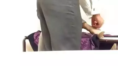 Punjabi Wife Working Hard.