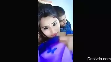 Swathi naidu with her boyfriend