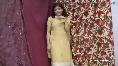 Rupali Indian Girl In Shalwar Suit Stripping Show