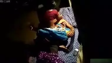 Desi village wife fucking at night