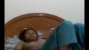 Young Indore maid fucked hard by her older house owner