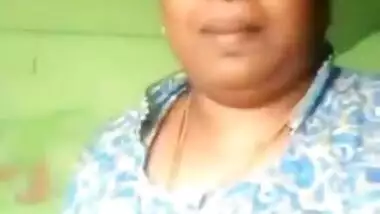 Village aunty showing Her big melons