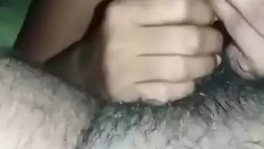 horny desi wife playing with hubbys big cock