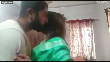 Indian sexy milf mistress having sex with young boss indian sex video