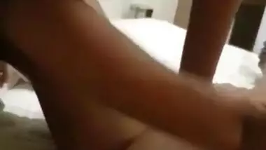 Sri Lankan Cute Girl Giving a Sensual Blowjob and Playing with Her BF’s Dick