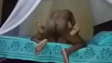 Lewd lucky Indian man fucks horny sex wife of stepbrother under canopy