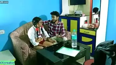 Indian teen student hot sex with teacher for pass mark