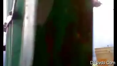 Desi girl nude bathing neighbor boy recording by hidden cam